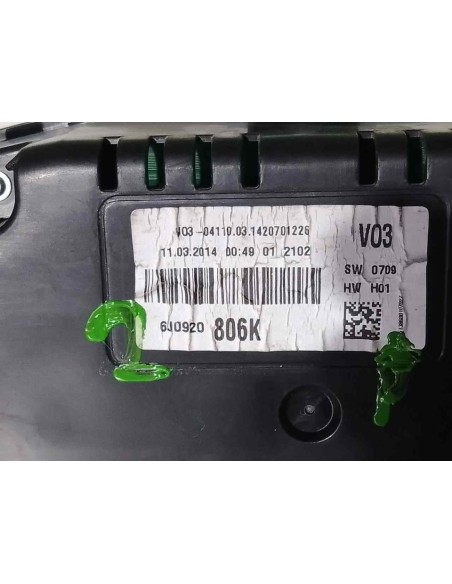 CUADRO INSTRUMENTOS SEAT IBIZA BERLINA (6J5) - 131140