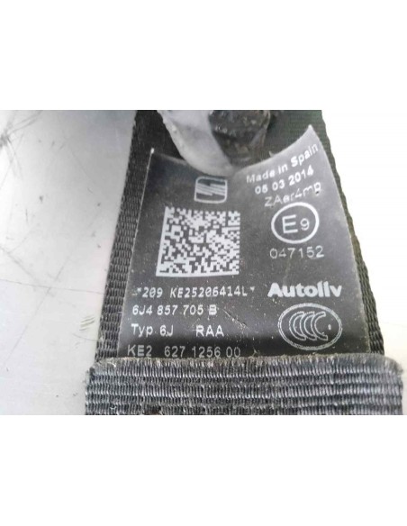 CINTURON SEGURIDAD DELANTERO IZQUIERDO SEAT IBIZA BERLINA (6J5) - 131132
