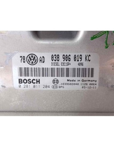 CENTRALITA MOTOR UCE VOLKSWAGEN PASSAT BERLINA...