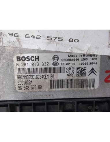 CENTRALITA MOTOR UCE CITROEN C4 BERLINA - 261260