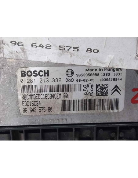 CENTRALITA MOTOR UCE CITROEN C4 BERLINA - 261260