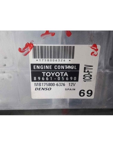 CENTRALITA MOTOR UCE TOYOTA AVENSIS BERLINA...