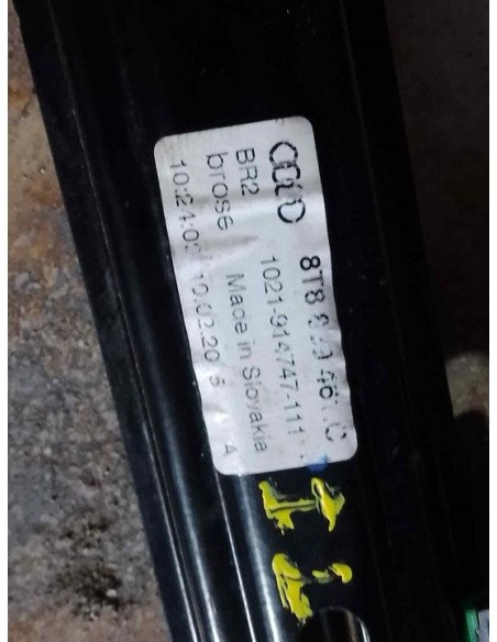 ELEVALUNAS TRASERO IZQUIERDO AUDI A5 SPORTBACK (8T) - 222849