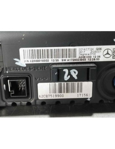 PANTALLA MULTIFUNCION MERCEDES-BENZ CLASE A (BM...