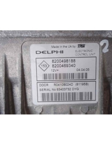 CENTRALITA MOTOR UCE RENAULT MEGANE II BERLINA...