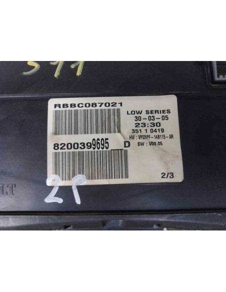 CUADRO INSTRUMENTOS RENAULT MEGANE II BERLINA 5P - 238191