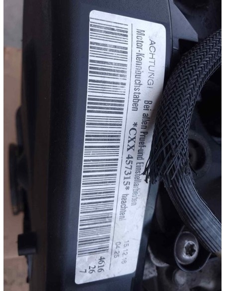 DESPIECE MOTOR VOLKSWAGEN GOLF VII VARIANT (BA5) - 250435