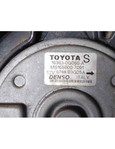 ELECTROVENTILADOR TOYOTA AVENSIS BERLINA (T25)...