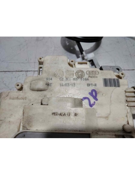 CERRADURA PUERTA DELANTERA DERECHA VOLKSWAGEN PASSAT BERLINA (362) - 128980