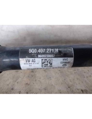 TRANSMISION DELANTERA IZQUIERDA VOLKSWAGEN GOLF...