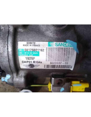 COMPRESOR AIRE ACONDICIONADO MINI MINI (R56) -...