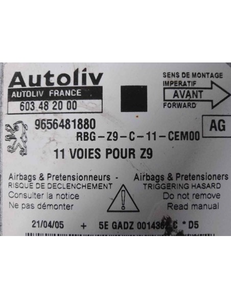 CENTRALITA AIRBAG PEUGEOT 607 (S2) - 231249