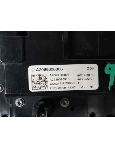 MANDO REGULACION ASIENTO MERCEDES-BENZ CLASE C (BM 206) FAMILIAR - 256950