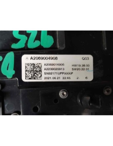 MANDO REGULACION ASIENTO MERCEDES-BENZ CLASE C...