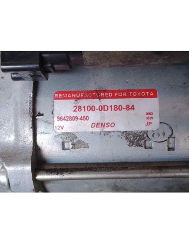 MOTOR ARRANQUE TOYOTA COROLLA VERSO (R1) - 198096