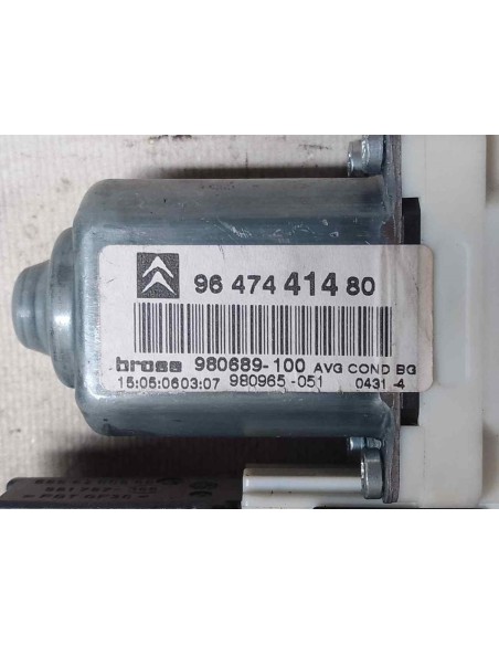 MOTOR ELEVALUNAS DELANTERO IZQUIERDO CITROEN C4 BERLINA - 206245