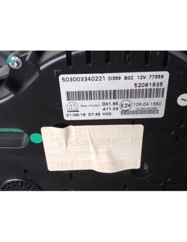 CUADRO INSTRUMENTOS FIAT 500X (334) - 203470