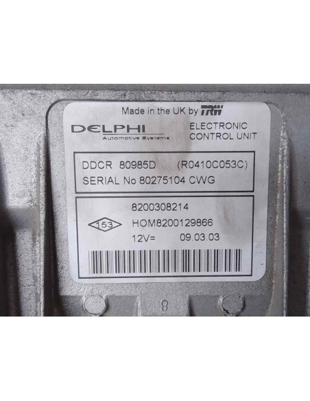 CENTRALITA MOTOR UCE NISSAN ALMERA (N16/E) - 206364