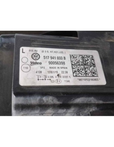 FARO IZQUIERDO VOLKSWAGEN GOLF SPORTSVAN VII...