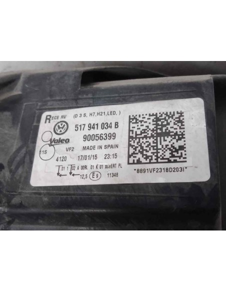 FARO DERECHO VOLKSWAGEN GOLF SPORTSVAN VII (AM1)(12 2013) - 210761