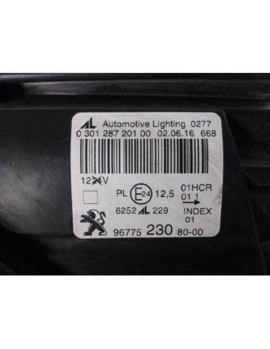 FARO IZQUIERDO PEUGEOT 308 - 211087