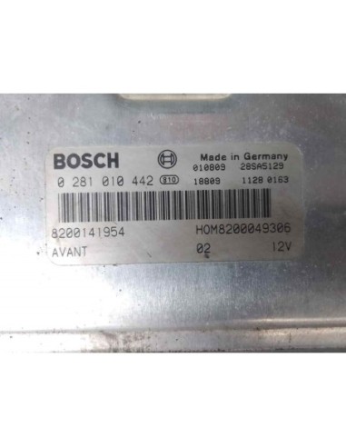 CENTRALITA MOTOR UCE RENAULT MEGANE I FASE 2...