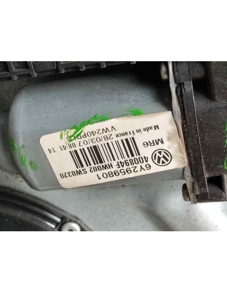 ELEVALUNAS DELANTERO DERECHO VOLKSWAGEN POLO IV (9N3) - 242003