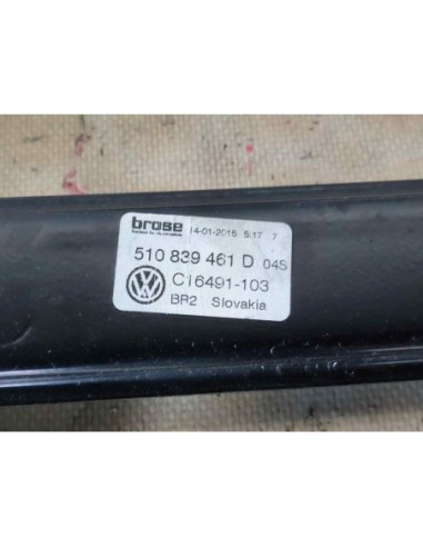 ELEVALUNAS TRASERO IZQUIERDO VOLKSWAGEN GOLF...