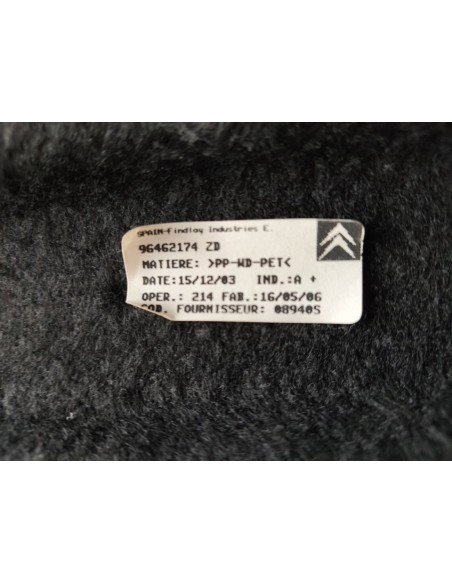 BANDEJA TRASERA CITROEN C4 BERLINA - 254274