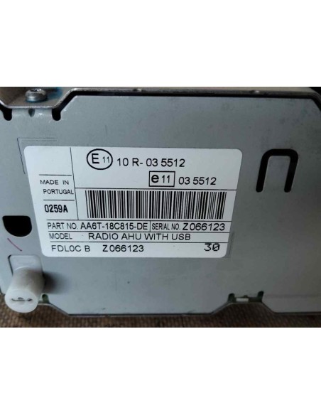 SISTEMA AUDIO / RADIO CD FORD FIESTA (CB1) - 253229