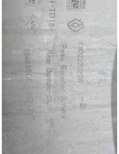 PARAGOLPES TRASERO DACIA DUSTER II - 249948