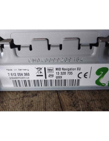 SISTEMA AUDIO / RADIO CD OPEL INSIGNIA BERLINA...