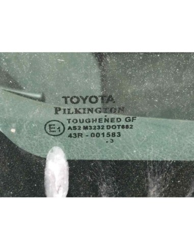 LUNA CUSTODIA TRASERA DERECHA TOYOTA COROLLA...