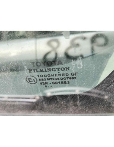 LUNA CUSTODIA TRASERA IZQUIERDA TOYOTA COROLLA...