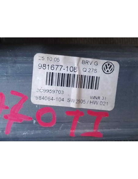 MOTOR ELEVALUNAS TRASERO IZQUIERDO VOLKSWAGEN PASSAT VARIANT (3C5) - 218456