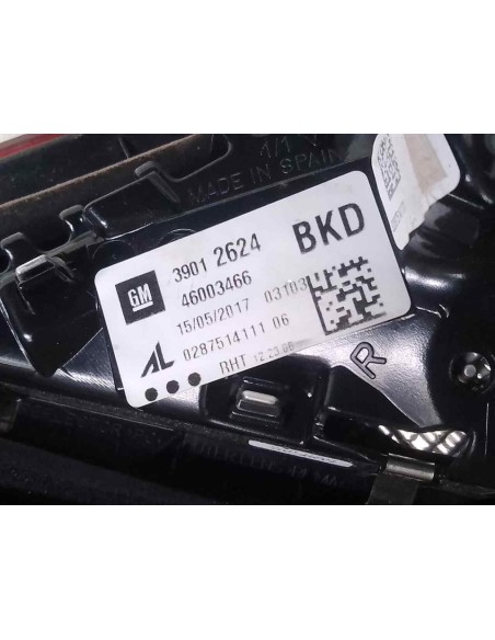 PILOTO TRASERO DERECHO INTERIOR OPEL CORSA E - 229285