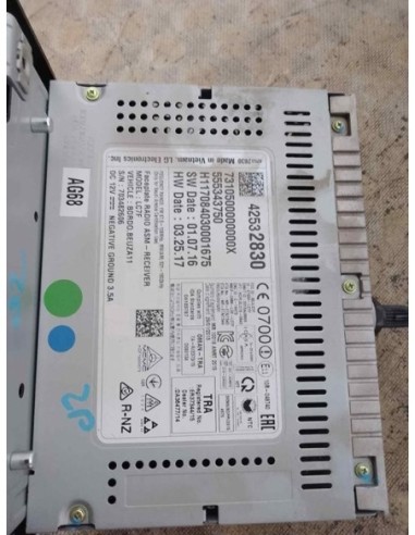 SISTEMA AUDIO / RADIO CD OPEL CORSA E - 229301