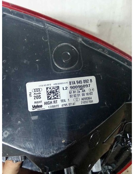 PILOTO TRASERO DERECHO AUDI Q2 (GAG) - 250939