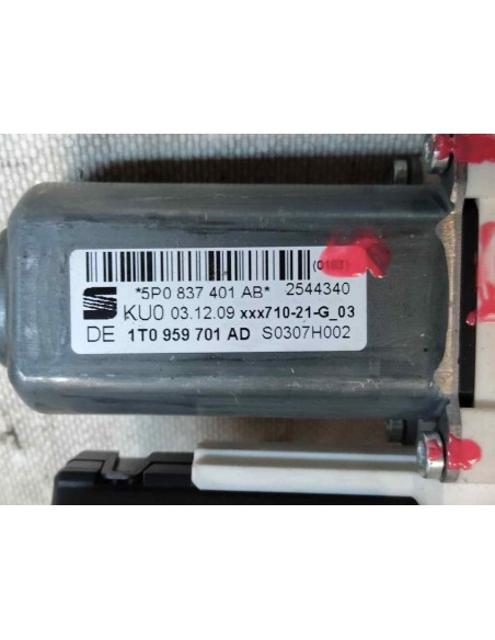 MOTOR ELEVALUNAS DELANTERO IZQUIERDO SEAT ALTEA XL (5P5) - 255697