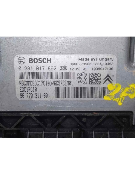 CENTRALITA MOTOR UCE CITROEN C4 BERLINA - 223515