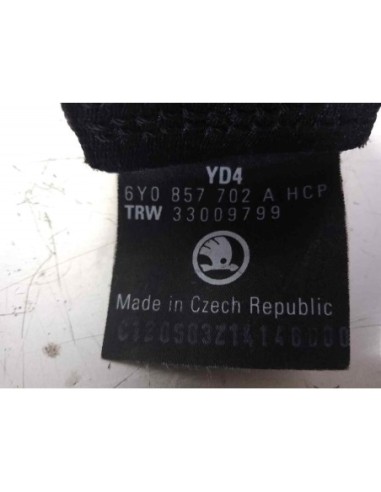 CINTURON SEGURIDAD DELANTERO DERECHO SKODA...