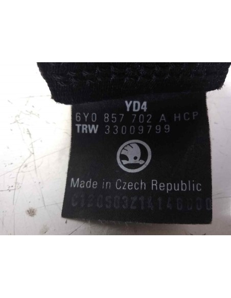 CINTURON SEGURIDAD DELANTERO DERECHO SKODA OCTAVIA BERLINA (1Z3) - 263919