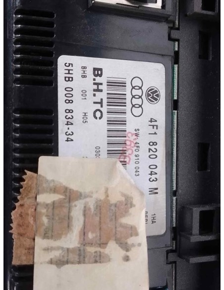 MANDO CLIMATIZADOR AUDI A6 BERLINA (4F2) - 199064