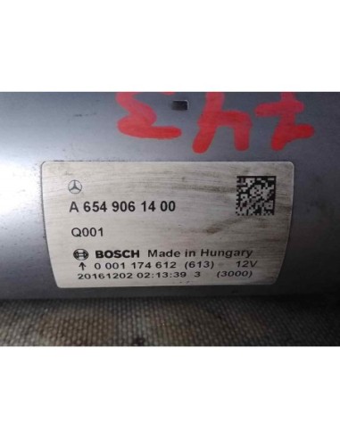 MOTOR ARRANQUE MERCEDES-BENZ CLASE E (BM 213)...