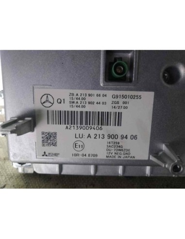 PANTALLA MULTIFUNCION MERCEDES-BENZ CLASE E (BM...