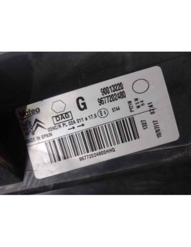 FARO IZQUIERDO PEUGEOT PARTNER TEPEE - 225260