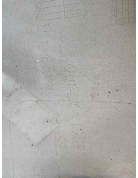 PARAGOLPES TRASERO FORD FIESTA (CBK) - 232979