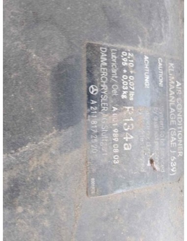 FILTRO CARBONO ACTIVO MERCEDES-BENZ CLASE E (BM...