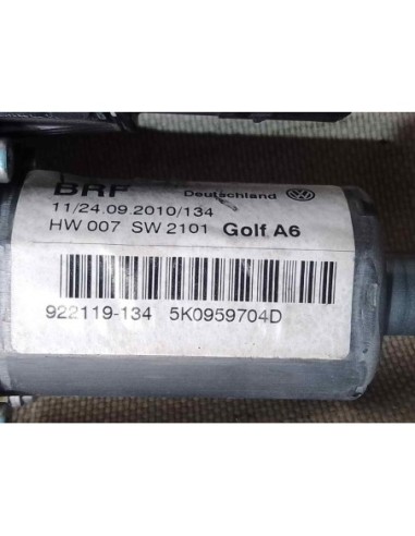 MOTOR ELEVALUNAS TRASERO DERECHO VOLKSWAGEN...