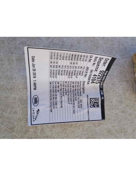 TECHO LAND ROVER RANGE ROVER VELAR - 198144